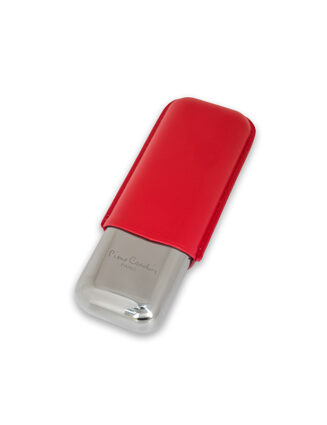 Genuine leather Cigar Case Can Hold Two Cigars up to 62" Ring Gauge