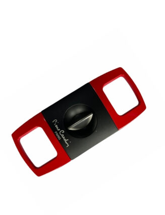 V-Shape Cigar Cutter Black and Red
