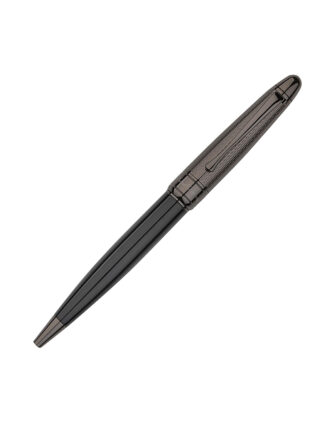 Ballpoint Pen With Chrome Or Gunmetal Accents