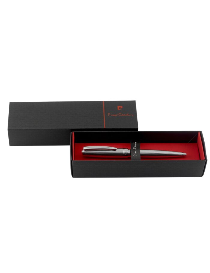 PODIUM Ball Pen Black Chrome box