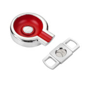 PCX-008 Pierre Cardin Cigar Set With Ashtray & Double Blade Cutter – Premium, Stylish, And Gift-Ready for Cigar Lovers.