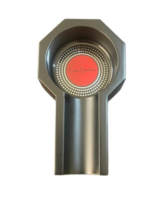 HEXA series Zinc Alloy Cigar ashtray Single 4cm slot for large cigar Black