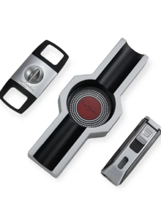 Cigar Set with Double Holder Ashtray